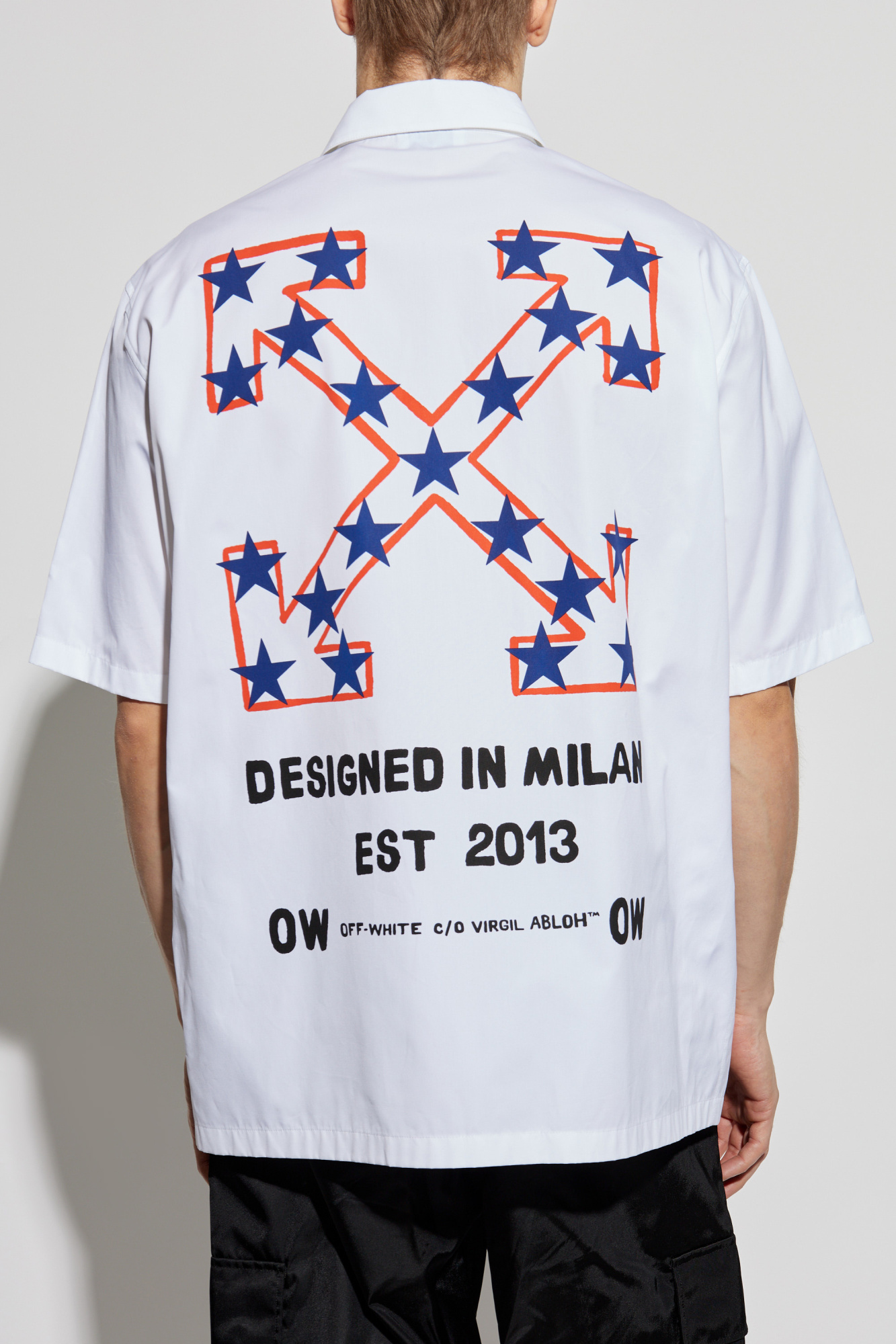 Off-White Shirt with logo | Men's Clothing | Vitkac